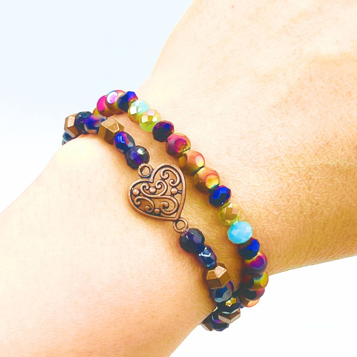 Sedona Stretch Beaded Bracelet Set